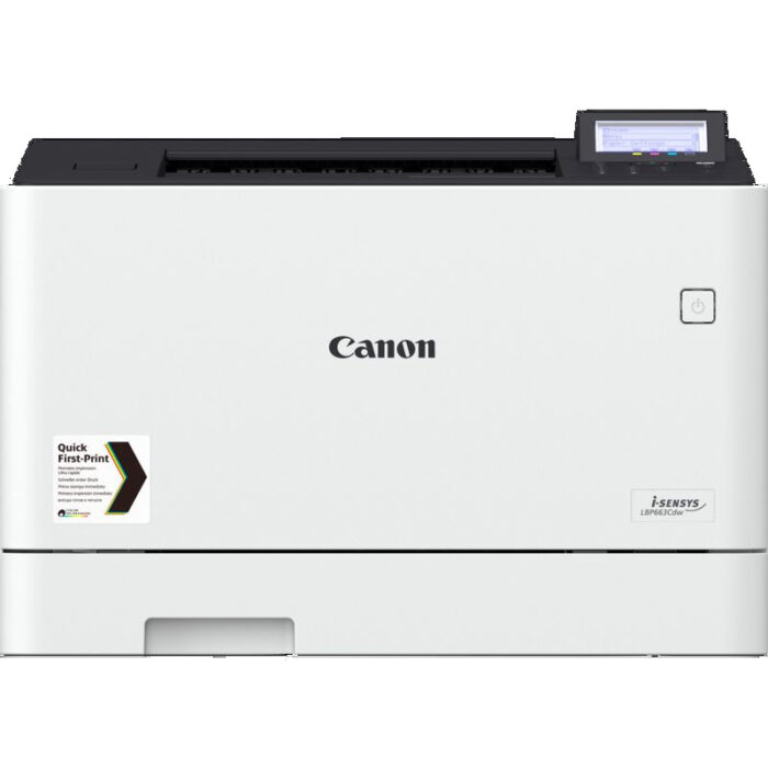 Impresora laser color Canon i-SENSYS LBP663Cdw vista frontal