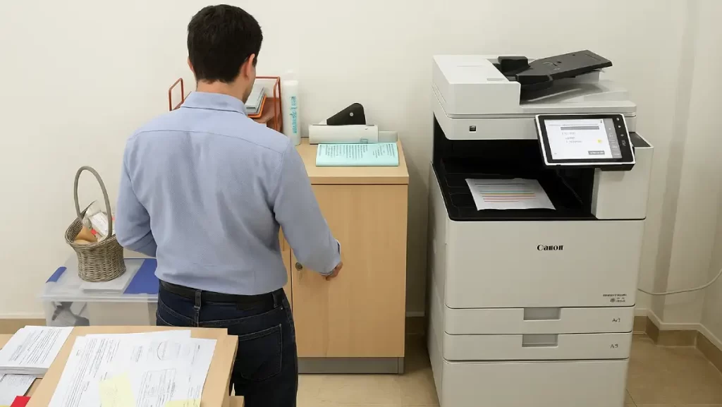 Instalación de equipo multifunción Canon imageRUNNER ADVANCE